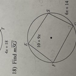 Find the measure of arc df